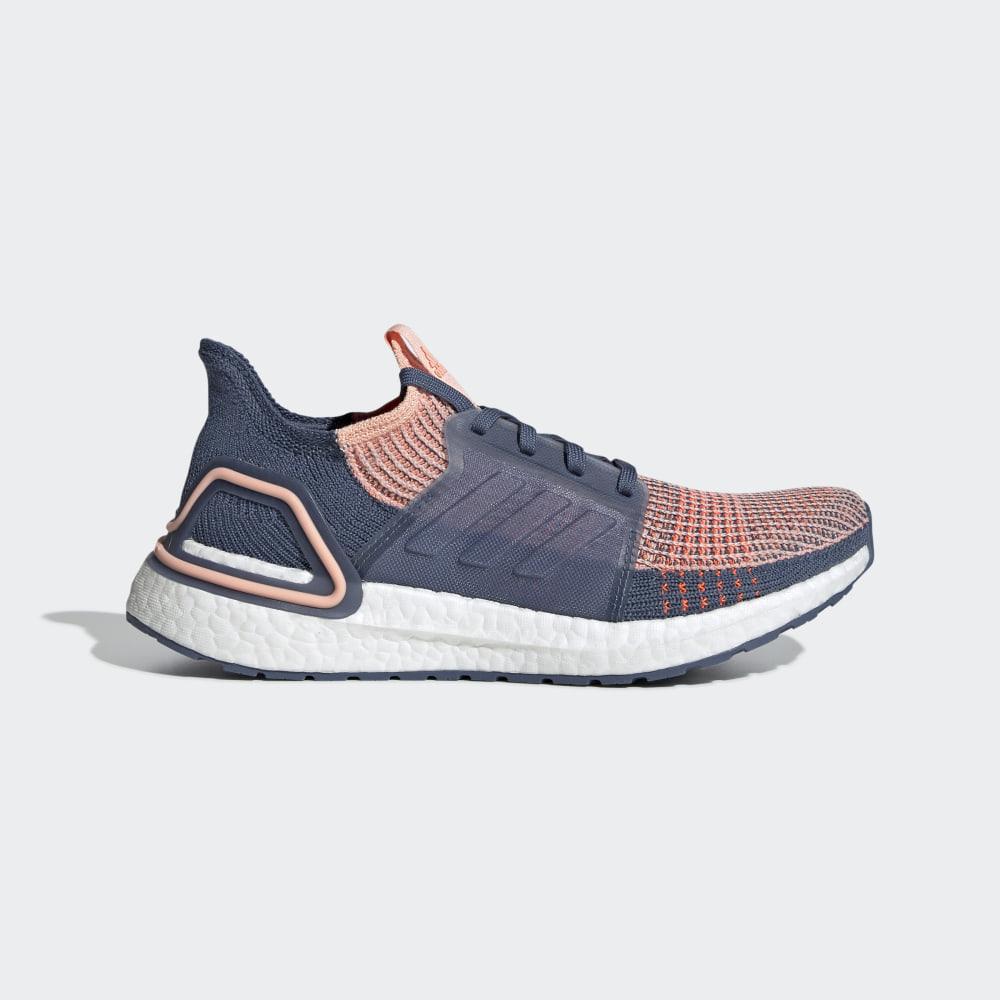 Adidas Women's Ultraboost 19 Running Shoes Pink/Orange Ireland G54013